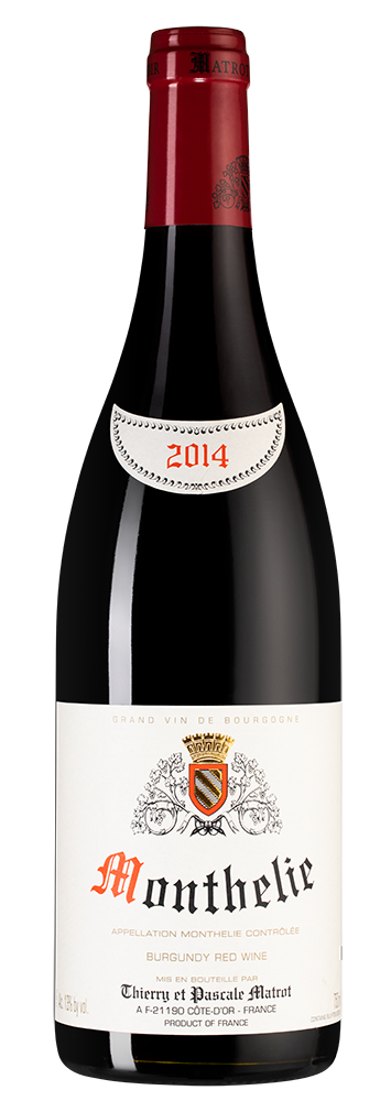 Вино Monthelie, Domaine Thierry et Pascale Matrot, 2014, (116008), Франция, Бургундия, красное, сухое, 0.75 л, Монтели, цена 10750 рублей