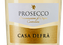 Шампанское и игристое вино к морепродуктам Prosecco Spumante Brut в подарочной упаковке