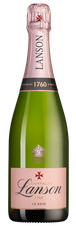 Шампанское Lanson Le Rose Brut, (129869), розовое брют, 0.75 л, Ле Розе Брют цена 13990 рублей