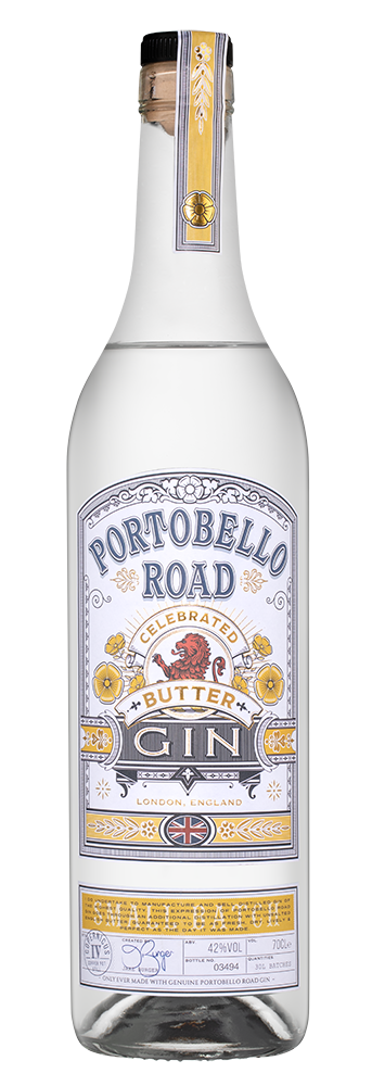 Джин Portobello Road Celebrated Butter Gin, (132844), Соединенное Королевство, 0.7 л, Портобелло Роуд Селебрейтид Баттер Джин, цена 5490 рублей