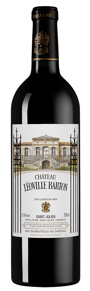 Вино Chateau Leoville Barton (Saint-Julien), Chateau Leoville-Barton, 2022, (146303), Франция, Бордо, красное, сухое, 0.75 л, Шато Леовиль-Бартон, цена 32490 рублей