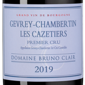 Бургундское вино Gevrey-Chambertin Premier Cru Cazetiers