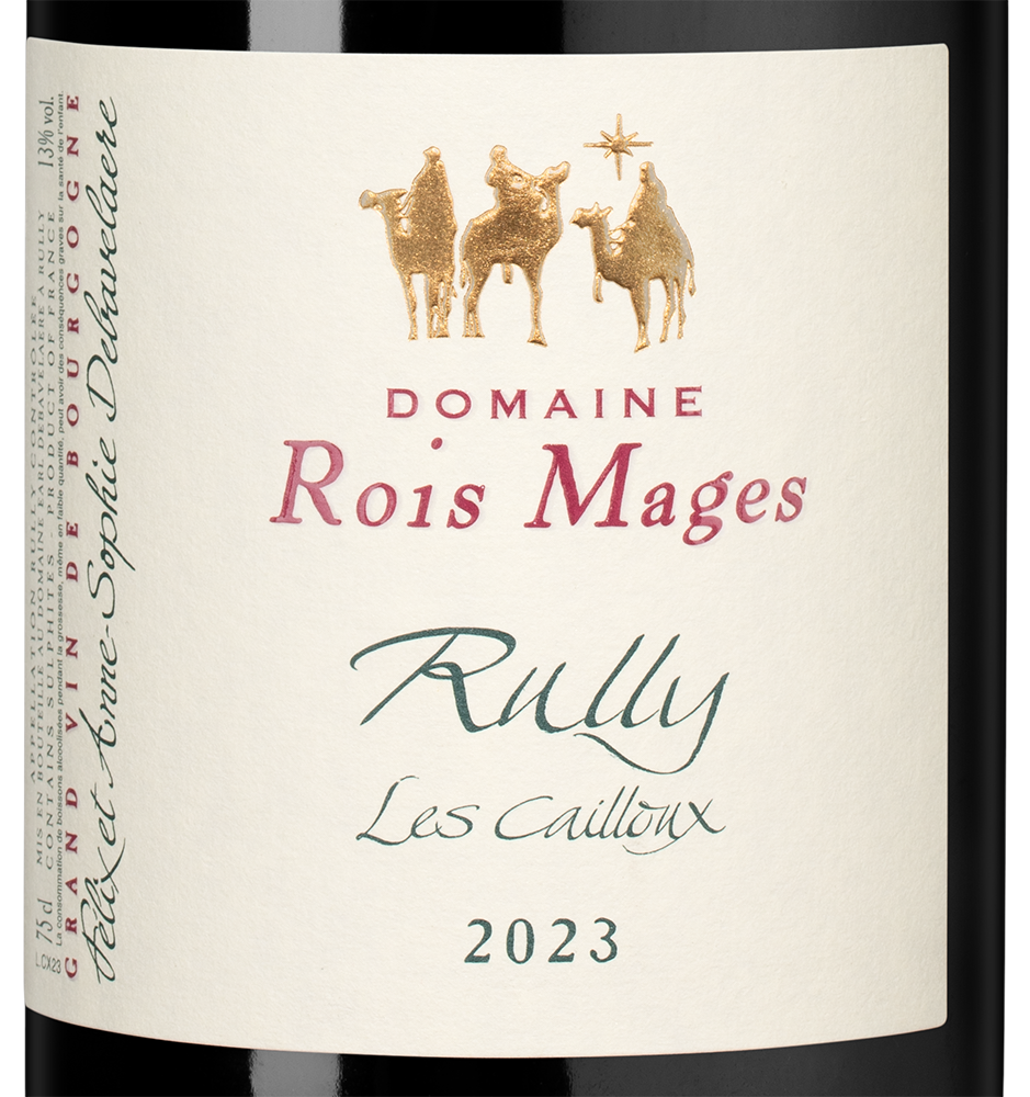 Вино Rully Les Cailloux Rouge, Domaine Rois Mages, 2023, (155985), Франция, Бургундия, красное, сухое, 0.75 л, Рюлли Ле Кайу Руж, цена 11190 рублей
