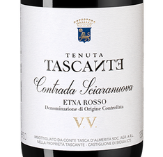 Вино Tenuta Tascante Contrada Sciaranuova V.V., (118666), красное сухое, 2016, 0.75 л, Тенута Тасканте Контрада Шарануова В.В. цена 24990 рублей