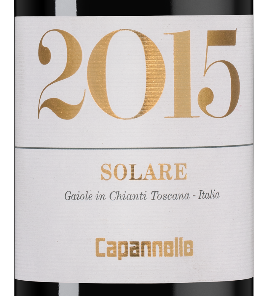 Вино Solare, Capannelle, 2015, (141354), Италия, Тоскана, красное, сухое, 0.75 л, Соларе, цена 13490 рублей