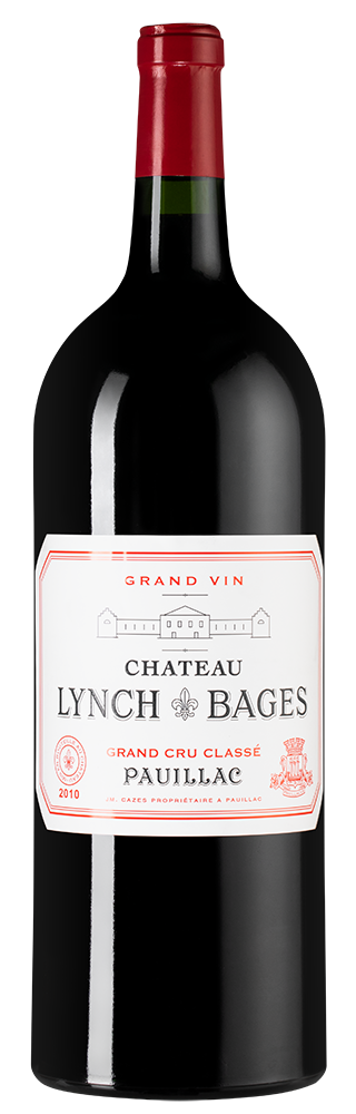Вино Chateau Lynch-Bages (Pauillac), 2010, 1.5л, (152141), Франция, Бордо, красное, сухое, 1.5 л, Шато Линч-Баж, цена 189990 рублей