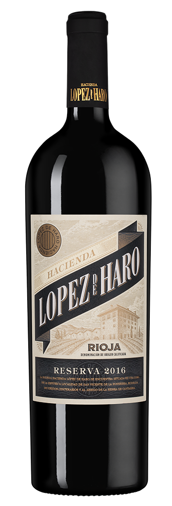 Вино Hacienda Lopez de Haro Reserva, 2016, 1.5л, (139148), Испания, Риоха, красное, сухое, 1.5 л, Риоха Ресерва, цена 7490 рублей
