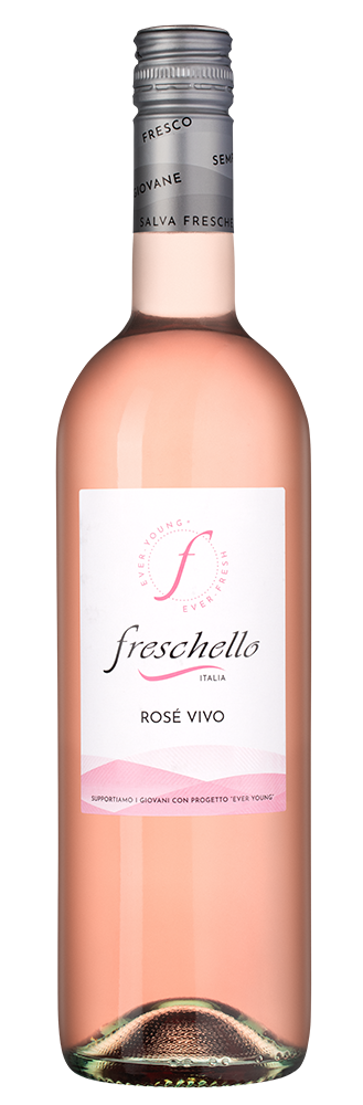 Вино Freschello Rosato, Cielo, (158250), Италия, Венето, розовое, полусухое, 0.75 л, Фрескелло Розато, цена 1490 рублей