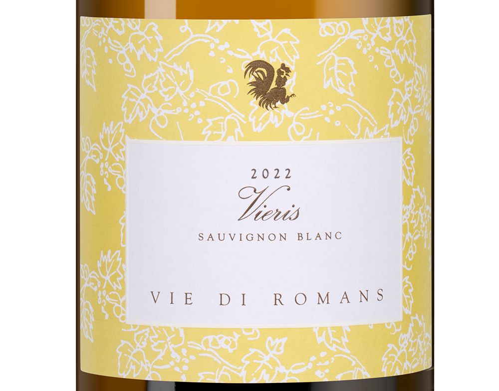Вино Vieris Sauvignon, Vie di Romans, 2022, (148644), Италия, Фриули-Венеция-Джулия, белое, сухое, 0.75 л, Вьерис Совиньон, цена 11490 рублей