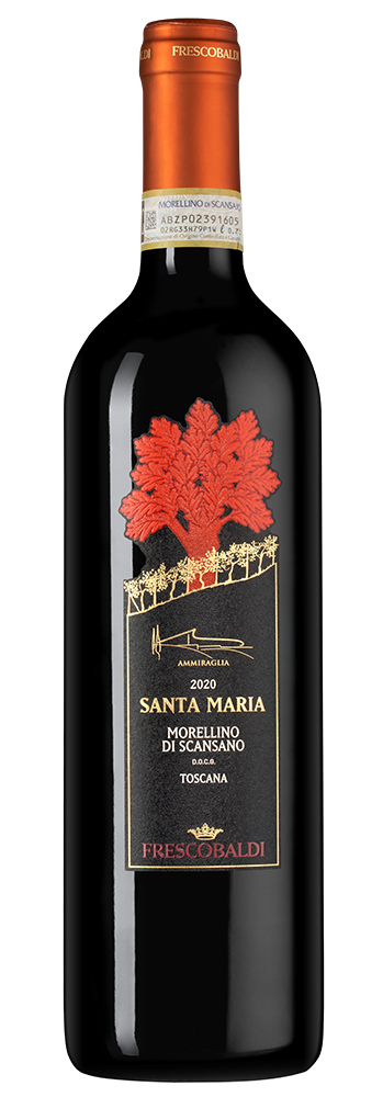 Вино Santa Maria, Frescobaldi, 2020, (133369), Италия, Тоскана, красное, сухое, 0.75 л, Санта Мария, цена 4290 рублей