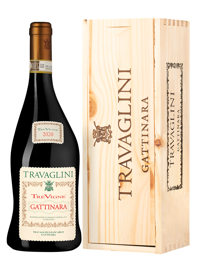 Вино Gattinara Tre Vigne, Travaglini, 2020, (158595), Италия, Пьемонт, красное, сухое, 0.75 л, Гаттинара Тре Винье, цена 16990 рублей