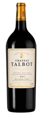 Вино Chateau Talbot, (142168), красное сухое, 1995 г., 1.5 л, Шато Тальбо цена 87490 рублей