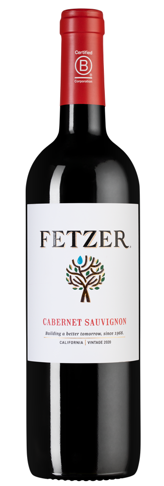 Вино Cabernet Sauvignon Valley Oaks, Fetzer, 2020, (129669), Соединенные Штаты Америки, Калифорния, красное, полусухое, 0.75 л, Каберне Совиньон Вэллей Оукс, цена 1490 рублей