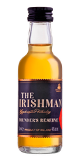 Виски The Irishman Founder's Reserve, (105775), Купажированный, Ирландия, 0.05 л, Зэ Айришмен Фаундерс Резерв цена 790 рублей