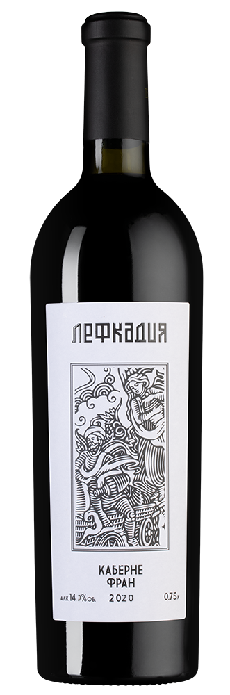 Вино Каберне Фран, Лефкадия, 2020, (146998), Россия, Кубань, красное, сухое, 0.75 л, Каберне Фран, цена 2490 рублей
