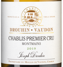 Вино Chablis Premier Cru Montmains, (131071), белое сухое, 2019 г., 0.375 л, Шабли Премье Крю Монмэн цена 6690 рублей