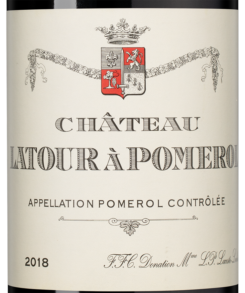 Вино Chateau Latour a Pomerol, 2018, (119932), Франция, Бордо, красное, сухое, 0.75 л, Шато Латур а Помроль, цена 27490 рублей