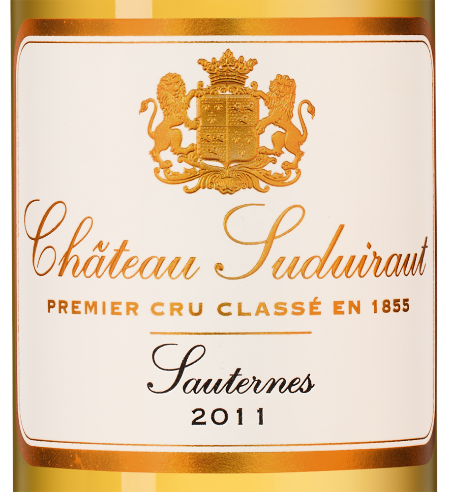 Вино Chateau Suduiraut, 2011, 0.375л, (151908), Франция, Бордо, белое, сладкое, 0.375 л, Шато Сюдюиро, цена 9990 рублей