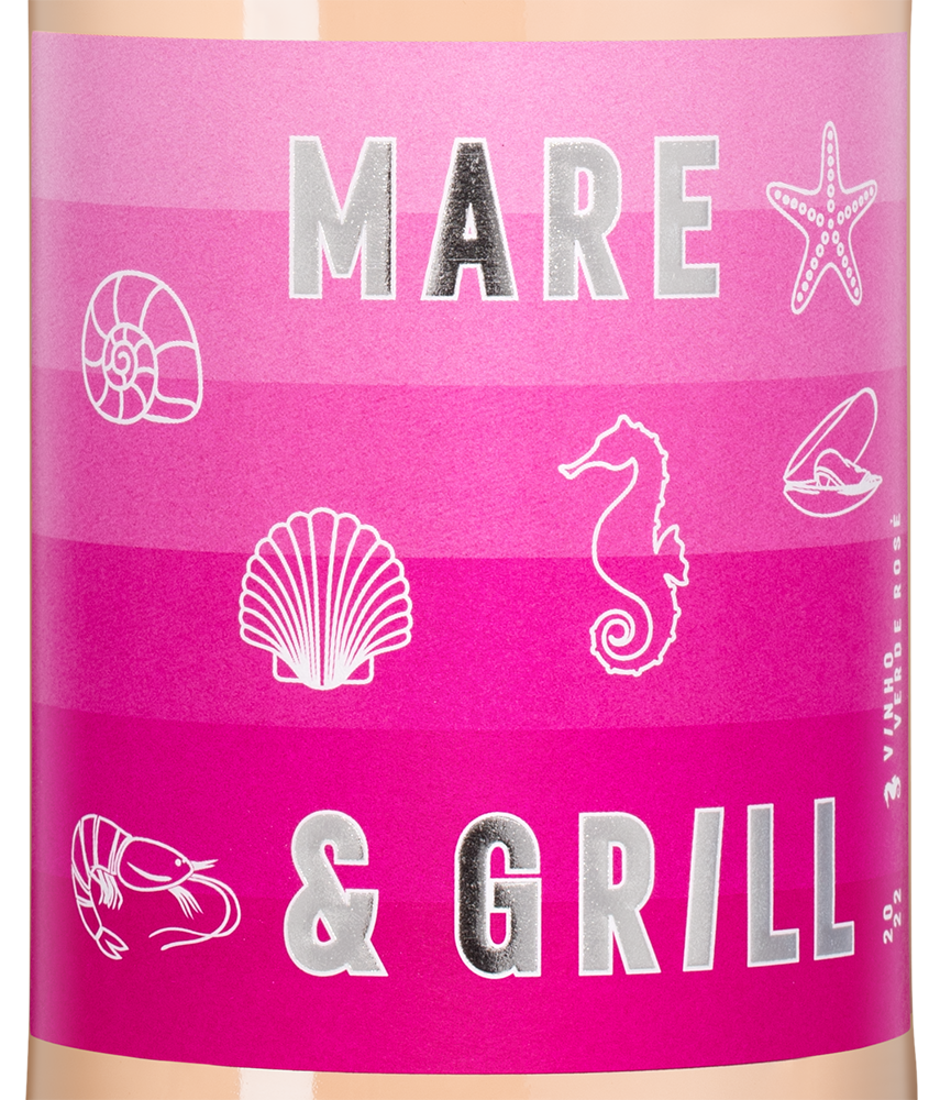 Вино Mare & Grill Vinho Verde Rose, Quintas das Arcas, 2024, (154694), Португалия, Миньо, розовое, полусухое, 0.75 л, Маре & Гриль Винью Верде Розе, цена 1590 рублей