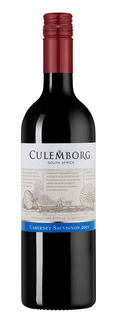 Вино Cabernet Sauvignon, Culemborg, 2021, (136409), Южная Африка, Вестерн Кейп, красное, сухое, 0.75 л, Каберне Совиньон, цена 1590 рублей