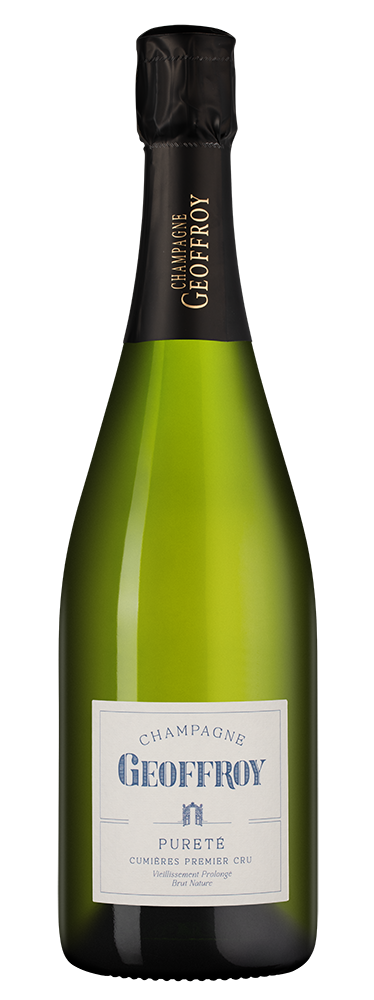 Шампанское Geoffroy Purete Brut Nature Premier Cru, (145856), Франция, Шампань, белое, экстра брют, 0.75 л, Пюрте Премье Крю Брют Натюр, цена 10118 рублей