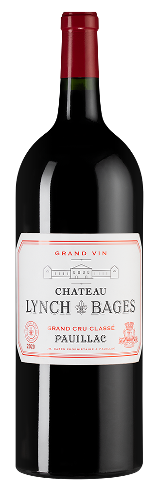 Вино Chateau Lynch-Bages (Pauillac), 2020, 1.5л, (151549), Франция, Бордо, красное, сухое, 1.5 л, Шато Линч-Баж, цена 89990 рублей