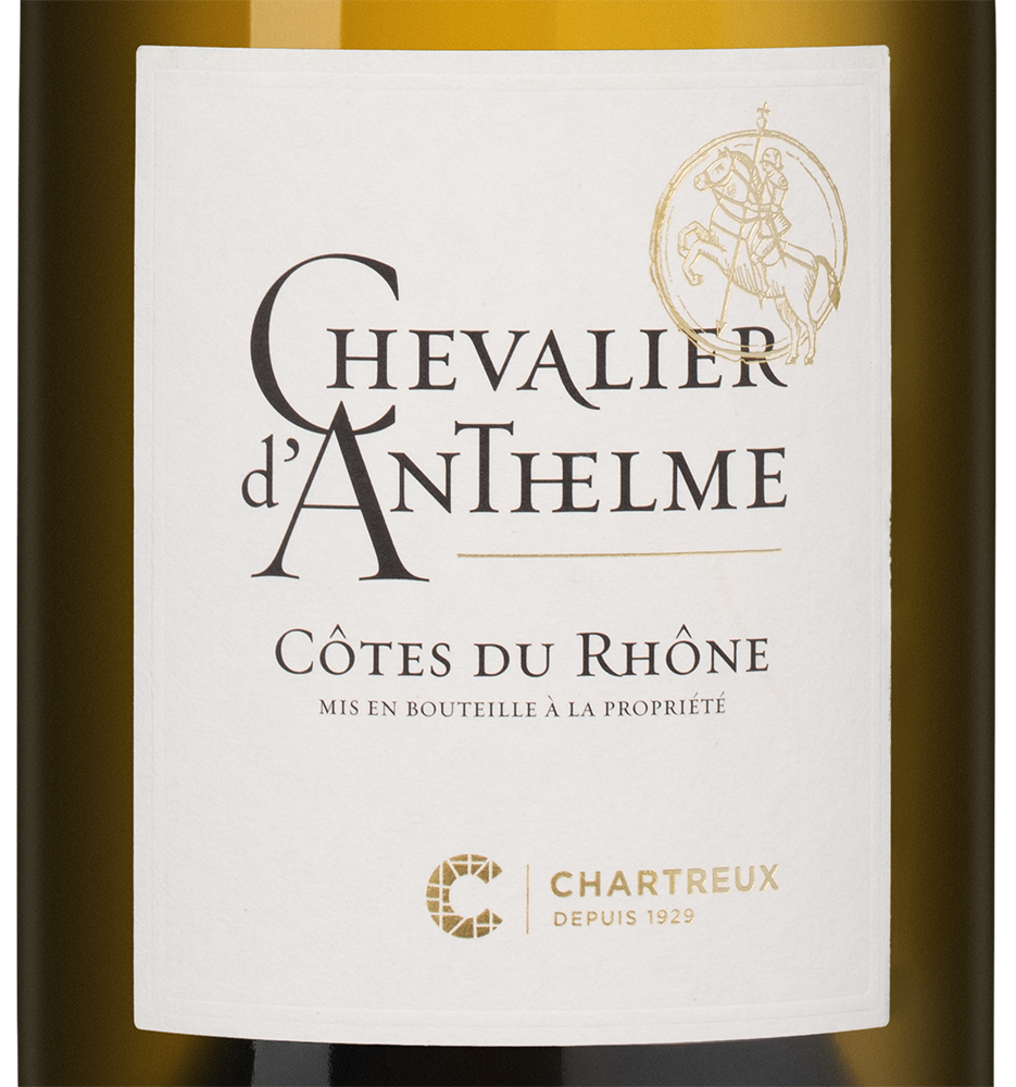 Вино Chevalier d'Anthelme Blanc, Cellier des Chartreux, 2024, (158580), Франция, Долина Роны, белое, сухое, 0.75 л, Шевалье д'Антельм Блан, цена 3290 рублей