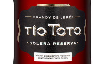 Бренди Тio Toto Brandy De Jerez Solera Reserva, (139745), 36%, Испания, 0.7 л, Тио Тото Солера Резерва цена 2990 рублей