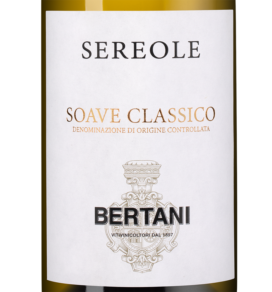 Вино Soave Sereole, Bertani, 2024, (154771), Италия, Венето, белое, сухое, 0.75 л, Соаве Сереоле, цена 3990 рублей