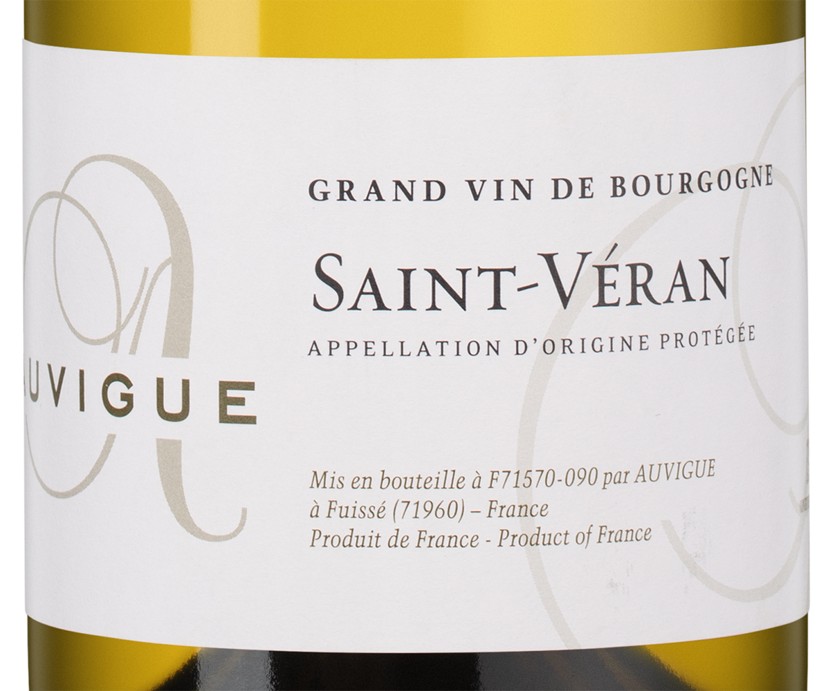Вино Saint-Veran, Maison Auvigue, 2022, (146778), Франция, Бургундия, белое, сухое, 0.75 л, Сен-Веран, цена 8490 рублей