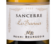 Вино со вкусом хлебной корки Sancerre Blanc Les Baronnes