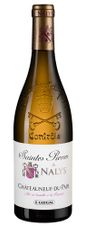 Вино Chateauneuf-du-Pape Saintes Pierres de Nalys Blanc, (129071), белое сухое, 2019 г., 0.75 л, Шатонёф-дю-Пап Сент Пьер де Налис Блан цена 12490 рублей