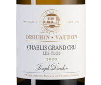 Белые французские вина Chablis Grand Cru Les Clos