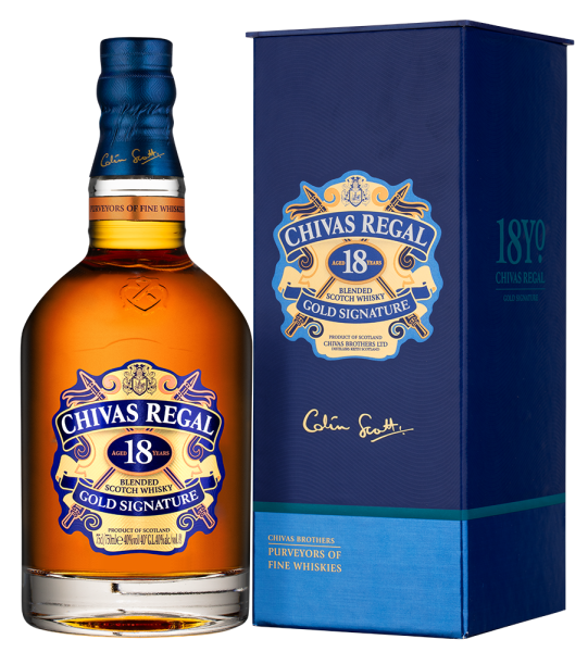 Виски Chivas Regal 18 Years Old в подарочной упаковке, Chivas Brothers
