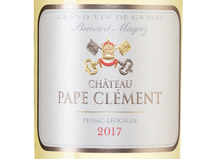 Вино Chateau Pape Clement Blanc, (151007), белое сухое, 2017, 0.75 л, Шато Пап Клеман Блан цена 44990 рублей