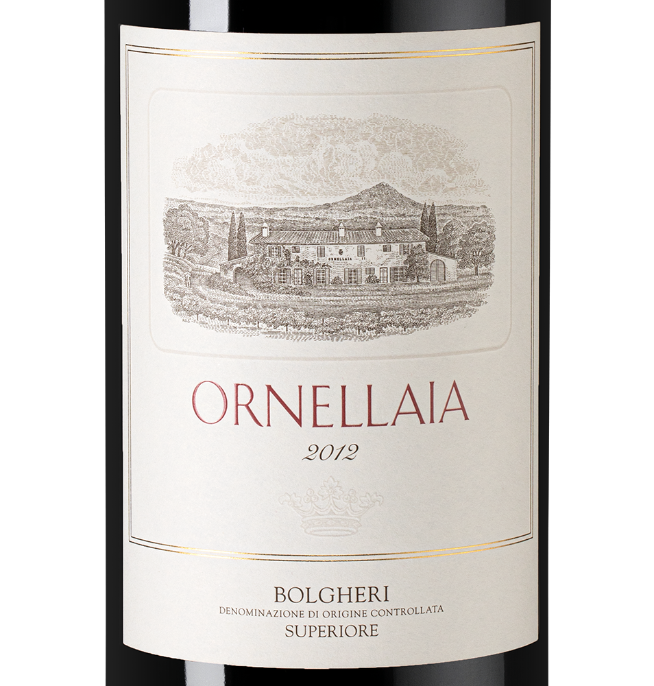 Вино Ornellaia, 2012, (127731), Италия, Тоскана, красное, сухое, 0.75 л, Орнеллайя, цена 132490 рублей