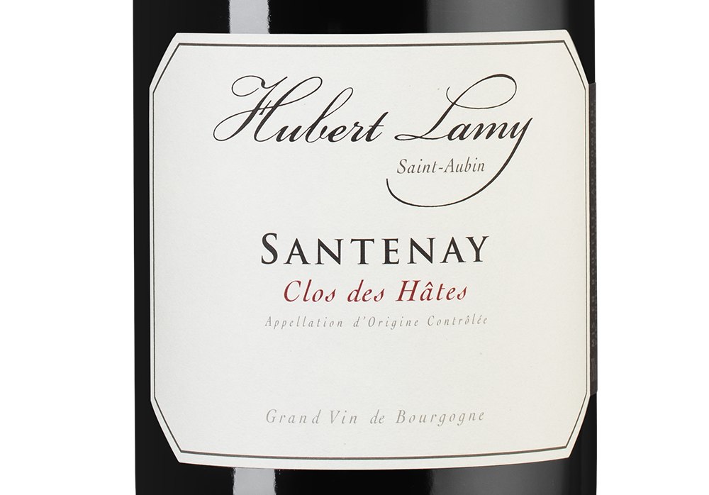 Вино Santenay Clos des Hates, Domaine Hubert Lamy, 2021, (149099), Франция, Бургундия, красное, сухое, 0.75 л, Сантне Кло дез Ат, цена 21490 рублей