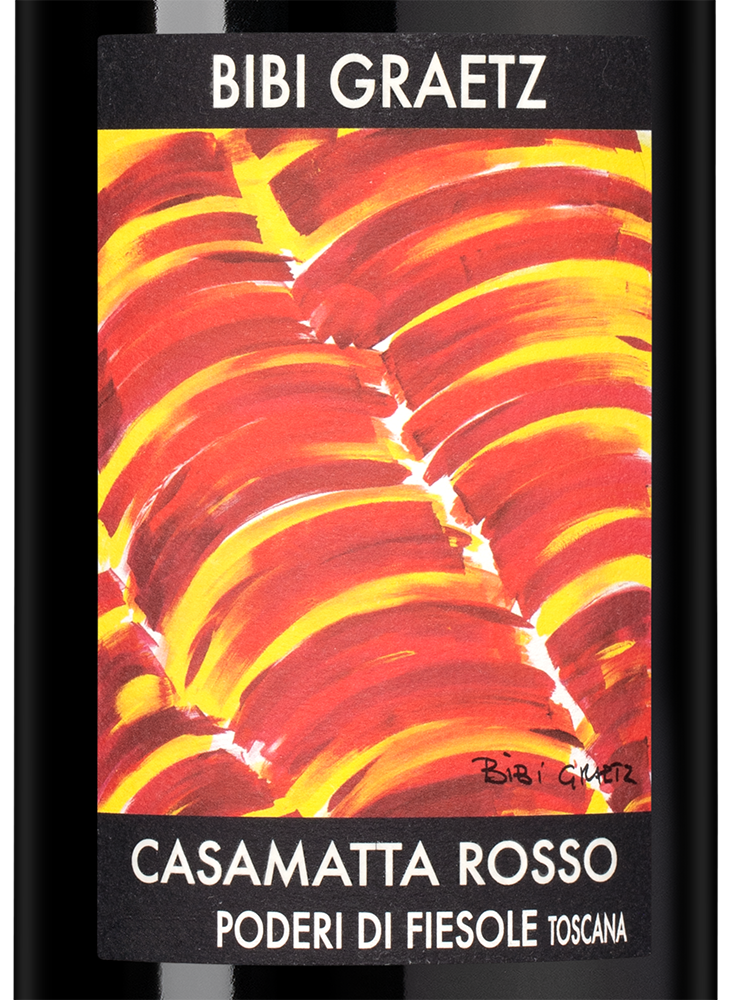 Вино Casamatta Rosso, Bibi Graetz, 2023, (154557), Италия, Тоскана, красное, сухое, 0.75 л, Казаматта Россо, цена 6990 рублей