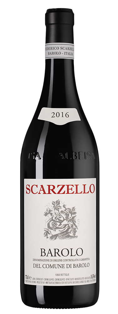Вино Barolo del Comune di Barolo, Scarzello, 2016, (142663), Италия, Пьемонт, красное, сухое, 0.75 л, Бароло дель Комуне ди Бароло, цена 15990 рублей