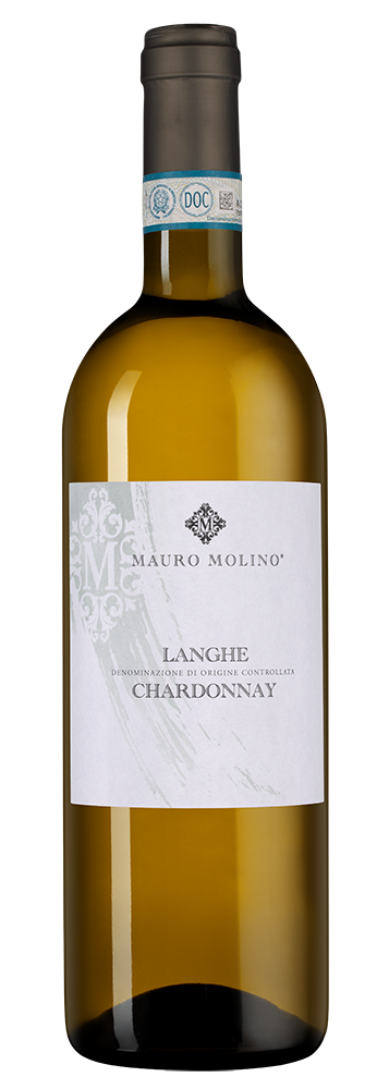 Вино Langhe Chardonnay, Mauro Molino, 2023, (151673), Италия, Пьемонт, белое, сухое, 0.75 л, Ланге Шардоне, цена 6290 рублей