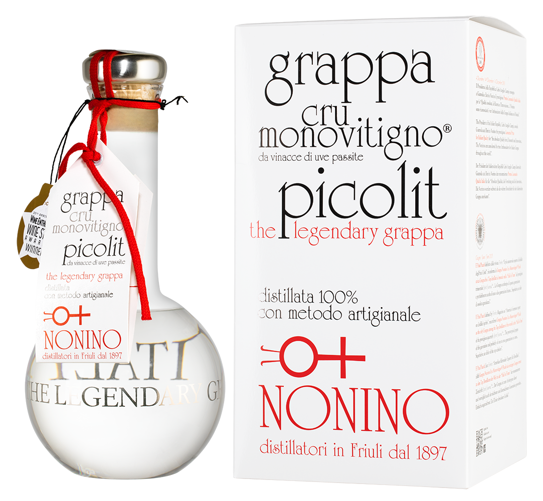 Граппа Cru Monovitigno Picolit в подарочной упаковке, 0.5л, (131477), Италия, Фриули-Венеция-Джулия, 0.5 л, Крю Моновитиньо Пиколит, цена 39990 рублей