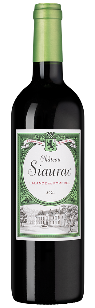 Вино Chateau Siaurac (Lalande-de-Pomerol), Chаteau Siaurac, 2021, (156778), Франция, Бордо, красное, сухое, 0.75 л, Шато Сьёрак, цена 6743 рублей