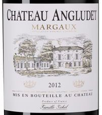 Вино Chateau Angludet (Margaux), (149913), 2012, 0.75 л, Шато Англюде (Марго) цена 15490 рублей