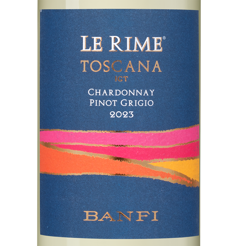 Вино Le Rime, Banfi, 2023, (147707), Италия, Тоскана, белое, сухое, 0.75 л, Ле Риме, цена 1790 рублей