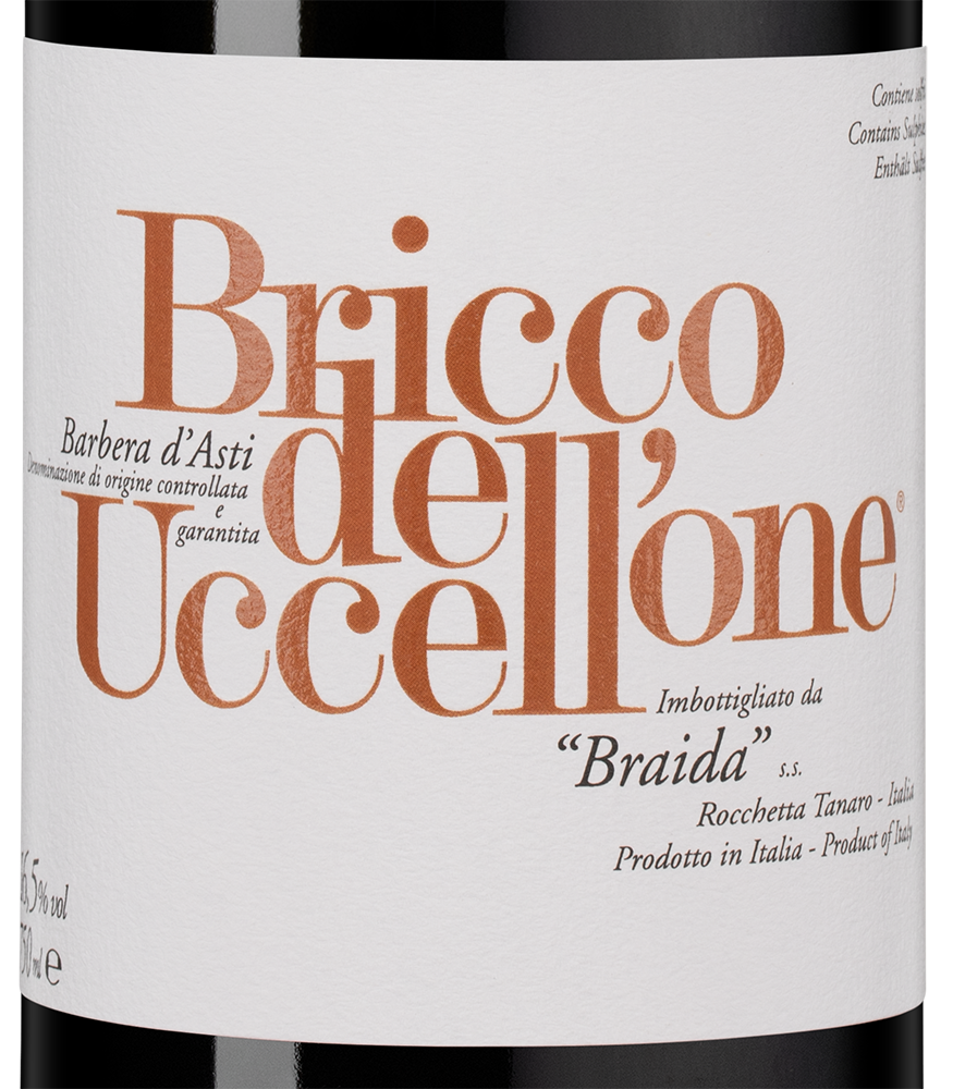 Вино Bricco dell' Uccellone в подарочной упаковке, Braida, 2021, (155001), Италия, Пьемонт, красное, сухое, 0.75 л, Брикко дель Уччеллоне, цена 22490 рублей