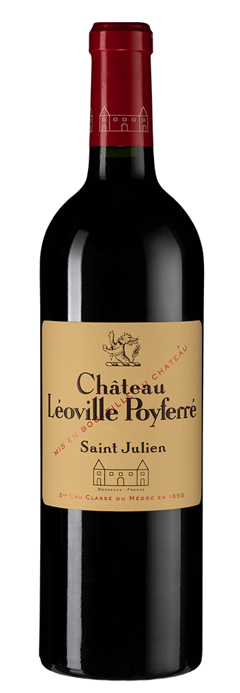 Вино Chateau Leoville-Poyferre (Saint-Julien), 2005, (145662), Франция, Бордо, красное, сухое, 0.75 л, Шато Леовиль Пуаферре, цена 57490 рублей