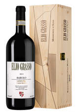 Вино Barolo Ginestra Casa Mate в подарочной упаковке, (134423), красное сухое, 2011 г., 1.5 л, Бароло Джинестра Каза Мате цена 59990 рублей