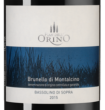 Вино Brunello di Montalcino Bassolino di Sopra, (134875), красное сухое, 2015 г., 0.75 л, Брунелло ди Монтальчино Бассолино ди Сопра цена 52490 рублей