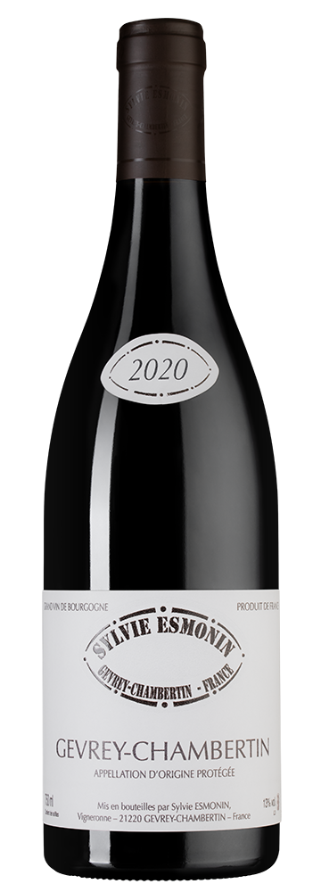 Вино Gevrey-Chambertin, Domaine Sylvie Esmonin, 2020, (142205), Франция, Бургундия, красное, сухое, 0.75 л, Жевре-Шамбертен, цена 23490 рублей