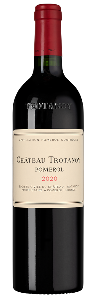 Вино Chateau Trotanoy (Pomerol), 2020, (133949), Франция, Бордо, красное, сухое, 0.75 л, Шато Тротануа, цена 79990 рублей